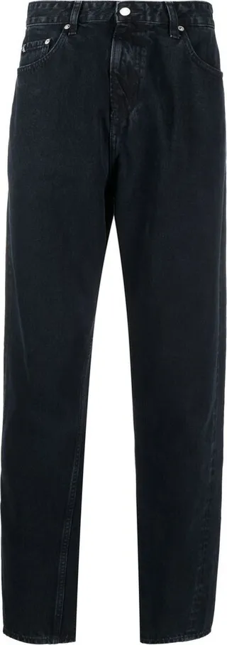 Mid-Rise Tapered Jeans