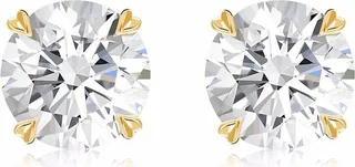 18kt yellow gold Windsor 1.80ct diamond stud earrings