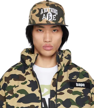 BAPE Beige New Era Edition 1st Camo 9Fifty Cap