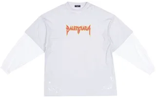Metal double-sleeves T-shirt