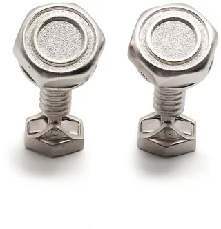 Hex nut and bolt cufflinks