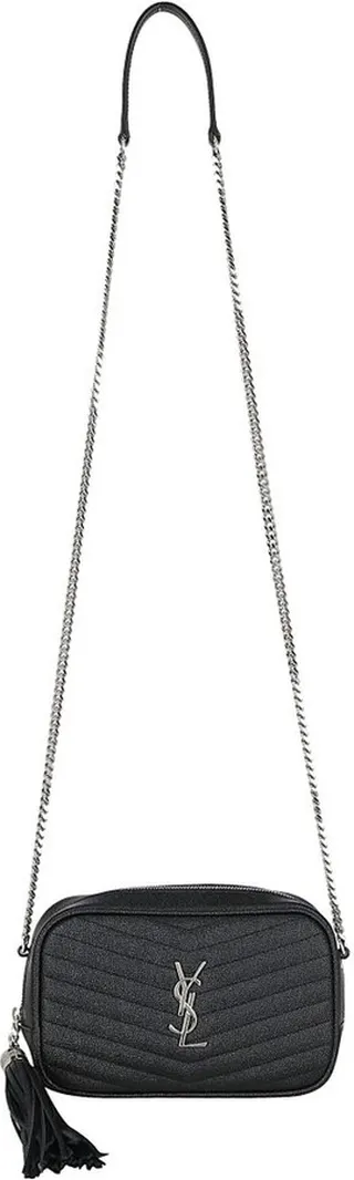 Saint Laurent Lou Quilted Mini Shoulder Bag