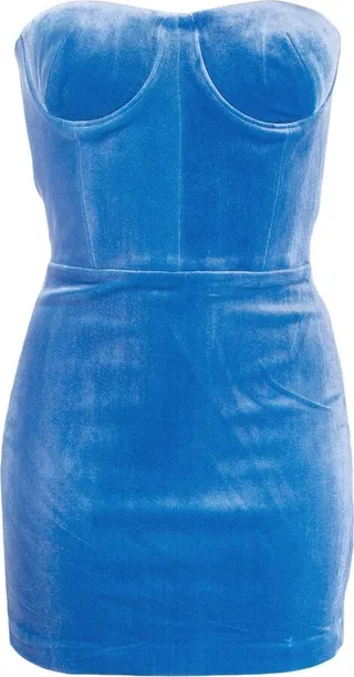 Strapless Mini Dress