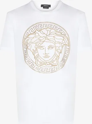 Medusa Logo Cotton T-Shirt