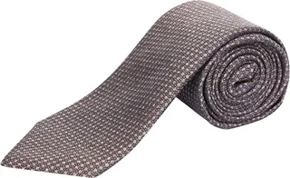 Check-pattern Silk Tie