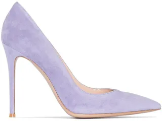 105mm Suede Pumps