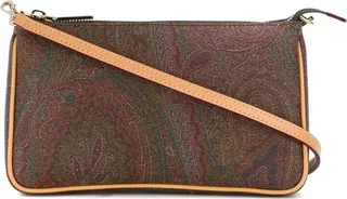 Paisley Canvas Small Shoulder Bag