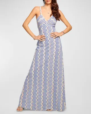 Misty Wave Genevieve Maxi Dress