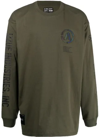 logo-patch long-sleeve T-shirt