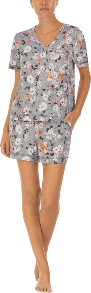 Sanctuary Women's Short-Sleeve Boxer Pajamas Set