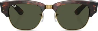 Mega Clubmaster tortoiseshell- effect sunglasses