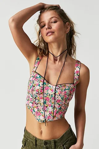 For Love & Lemons Gladiola Crop Top by For Love & Lemons at Free People