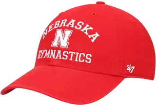 Men's Scarlet Nebraska Huskers Arch Gymnastics Adjustable Hat