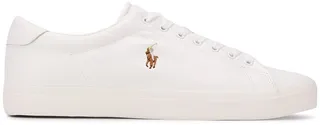 Low Top Contrast Logo Sneakers