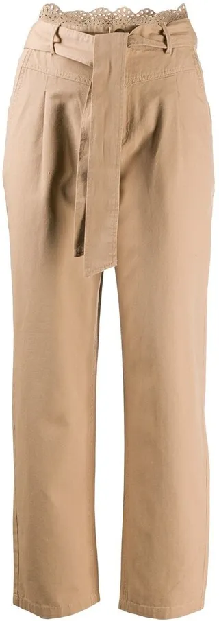 High-Waisted Trousers