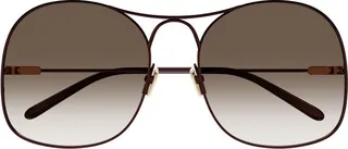 Chloé Eyewear Oversized Frame Sunglasses