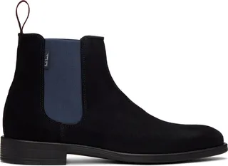 PS by Paul Smith Navy Cedric Chelsea Boots