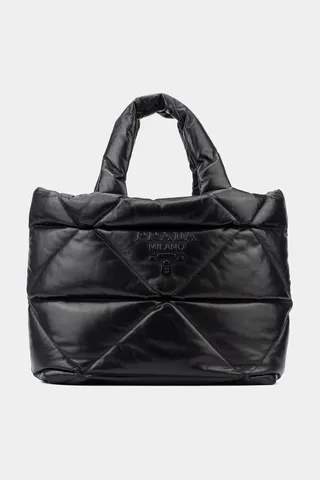Padded Nappa Tote Bag