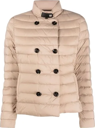 Clements double-breasted padded jacket