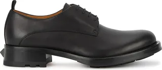 Valentino Valentino Garavani Black Leather Derby Shoes