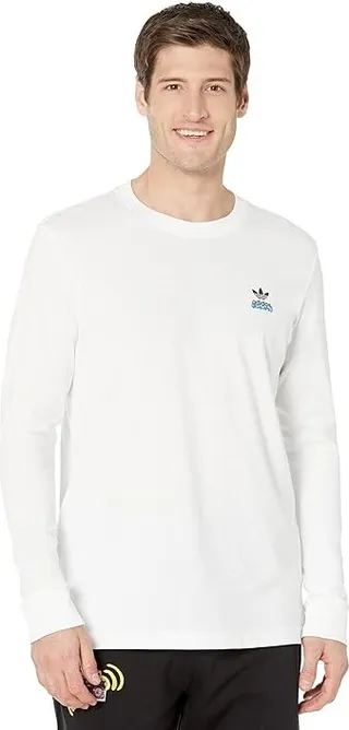 adidas Originals Unite Long Sleeve Tee (White) Men's Clothing