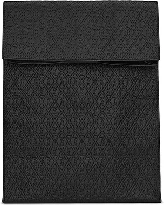 Le Monogramme Deli Paper Bag in Monogram Embossed Leather