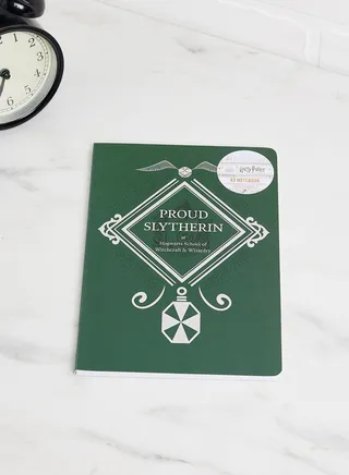 Harry Potter Slytherin Notebook