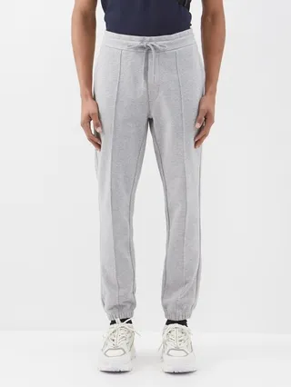 Drawstring Cotton-jersey Track Pants