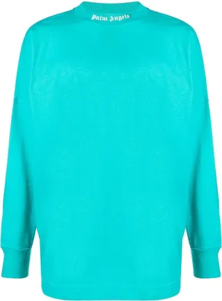 logo-print long-sleeve T-shirt