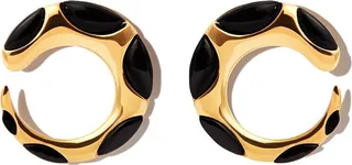 Khartoum circle stud earrings