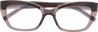Cat-Eye Frame Glasses