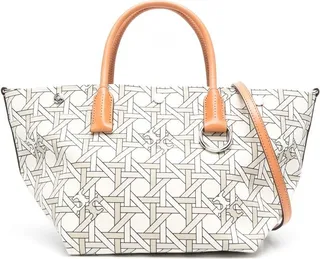 Basketweave tote bag