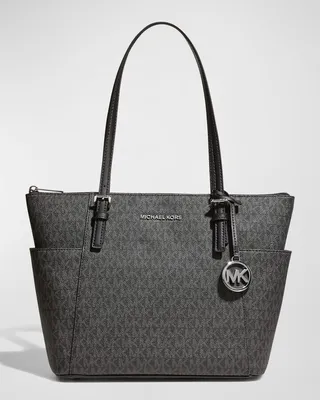 East-West Zip Tote Bag