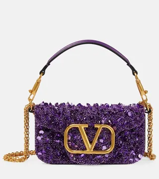 Loco Small embellished shoulder bag