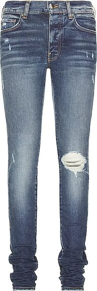 Amiri Broken Jean in Blue