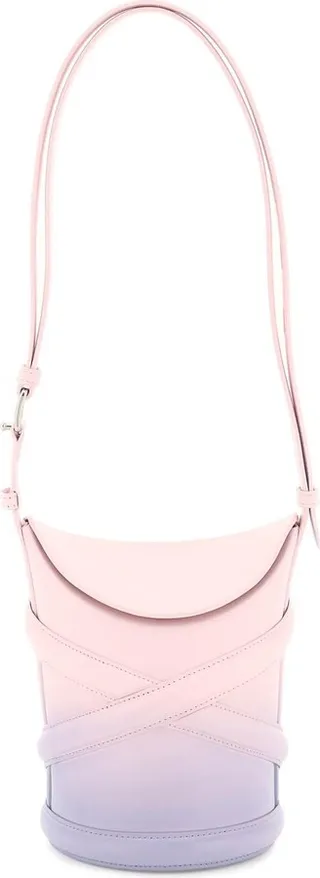 Alexander Mcqueen The Small Curve Bucket Bag