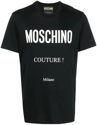 logo-print T-shirt