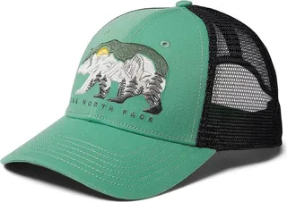 The North Face Embroidered Mudder Trucker (Deep Grass Green) Caps