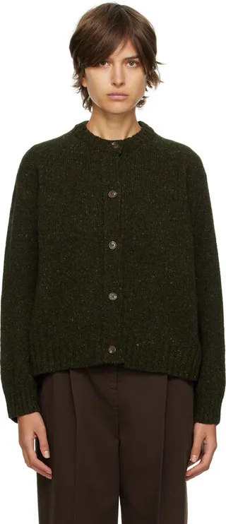 YMC Green Atomic Cardigan