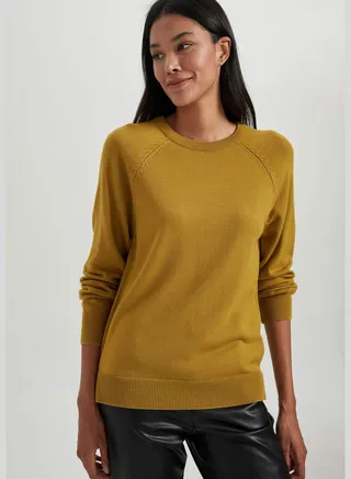 Regular Fit Crew Neck Long Sleeve Jumper