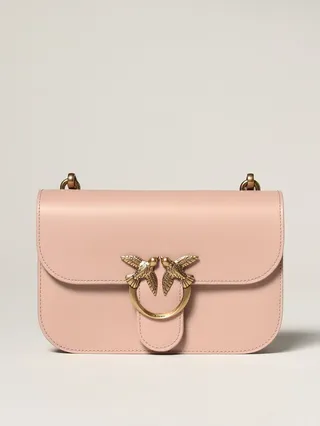 Love bell Simply Pinko bag in smooth leather