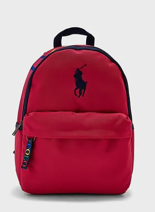 Ralph Lauren Girls Logo Backpack