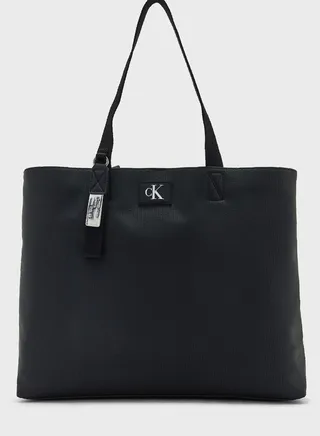 Tagged Slim Tote