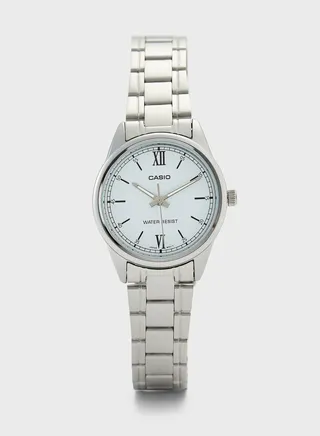 Steel Strap Analog Watch