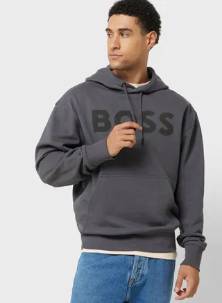 Logo Long Sleeved Hoodie