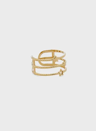 Hoshi Layered Star Ring