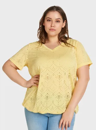 Lace Detail T-Shirt