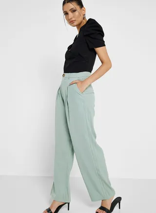 Pleated Smart Pants
