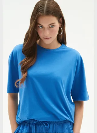 Crew Neck Oversize T-Shirt