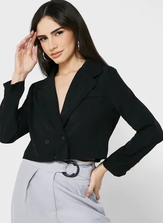Cropped Blazer